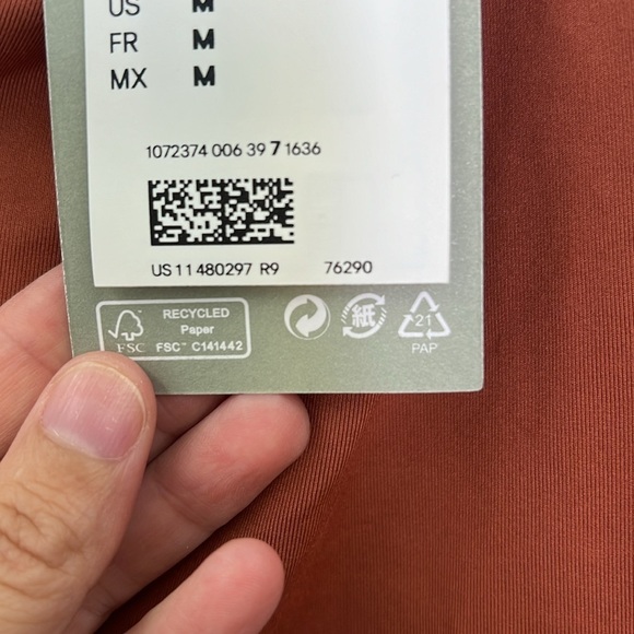 H&M - NWT Brick Red Polyester Jersey Sleeveless Thong Bodysuit Size Medium - Picture 11 of 14